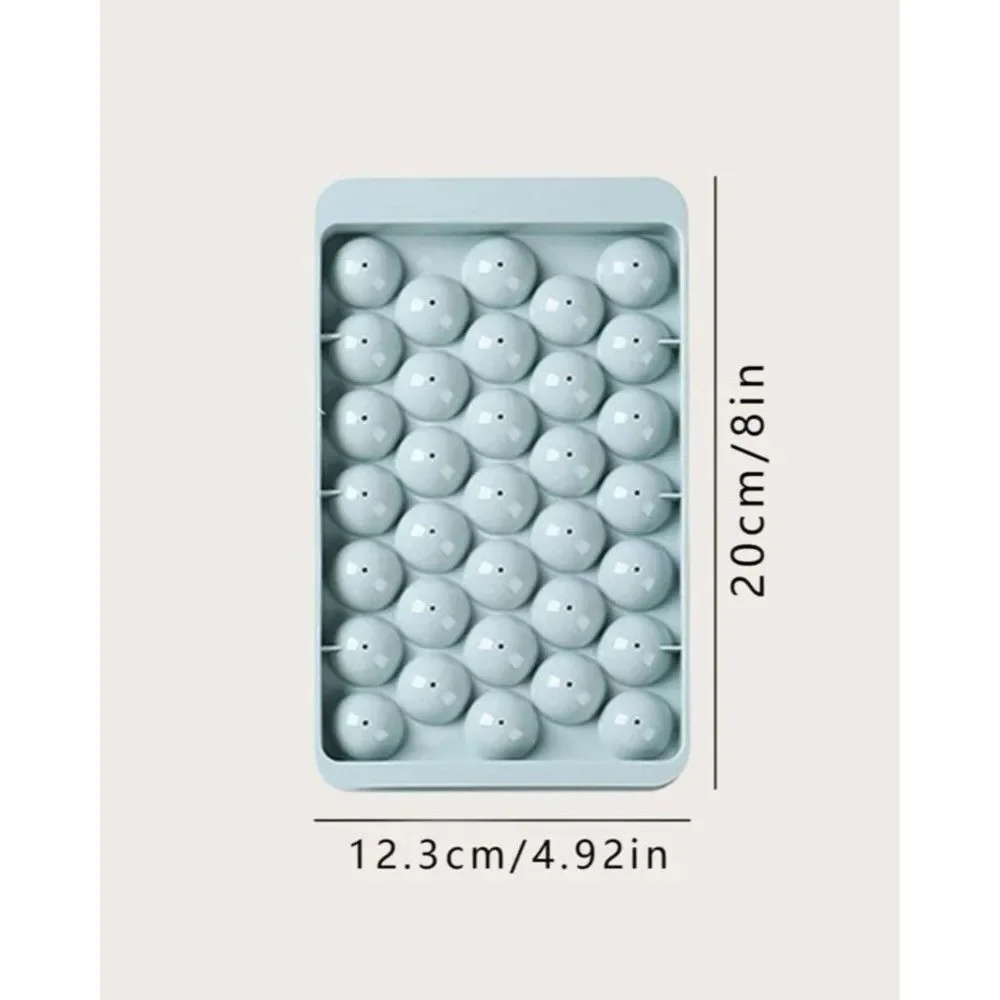 Ice Trays 3 pc Multi-grid Random Color Ice Ball Mold Pink Blue Sphere Set Sb